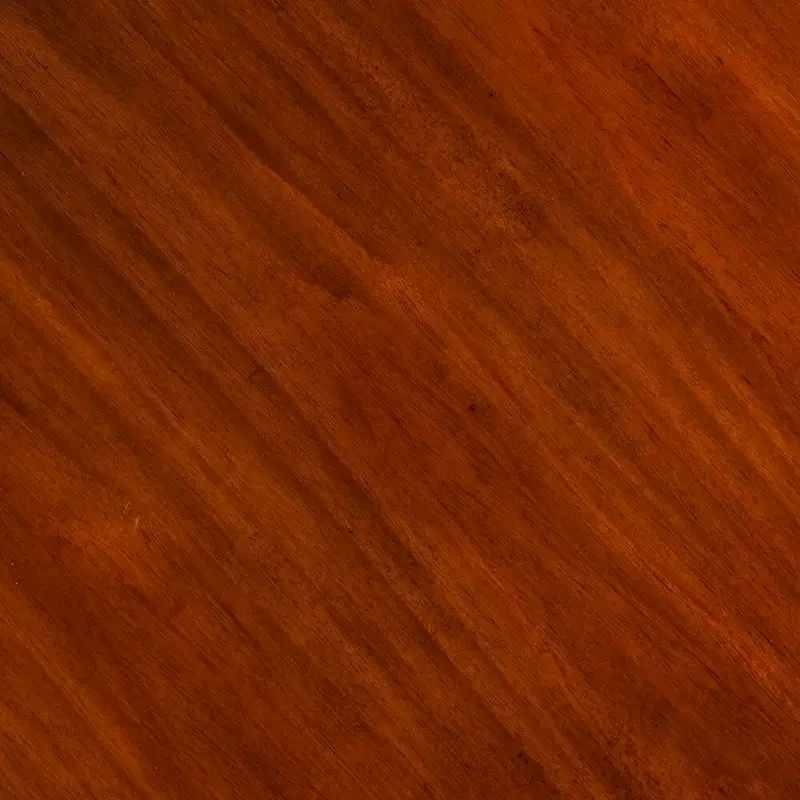 Round Midcentury Modern Wood Side Table