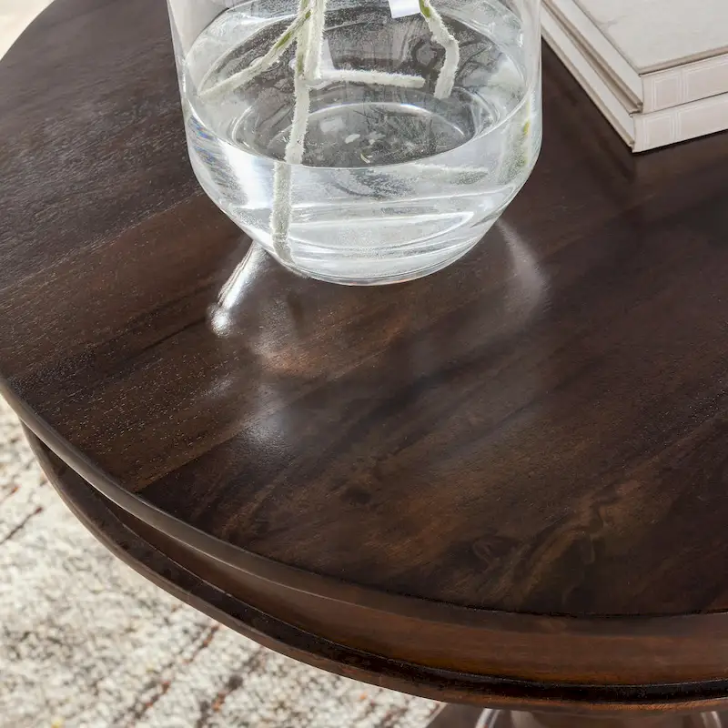 Bella 30 inch Round Table by Kosas Home