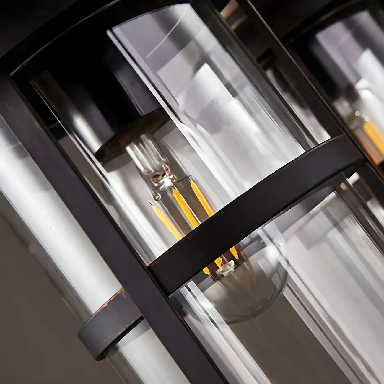 Rustic Industrial Large Wood Island Chandelier