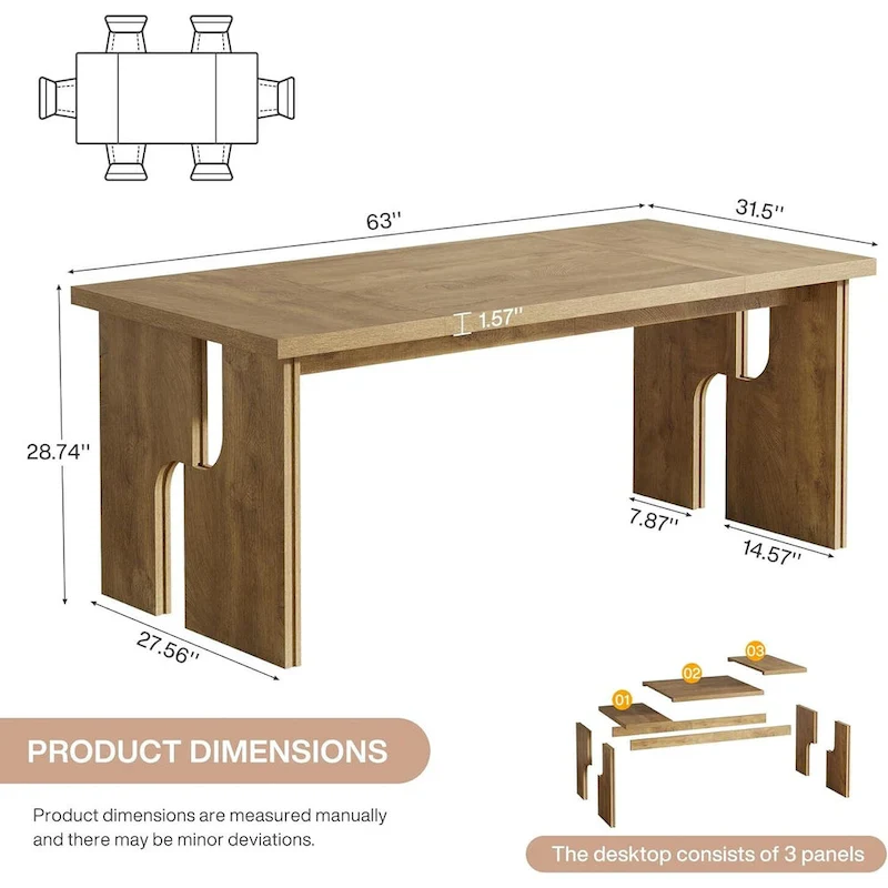 5 ft Conference Table Meeting Table Boardroom Seminar Furniture