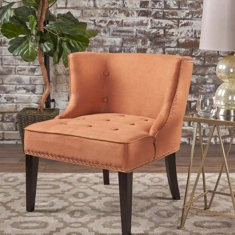 Adelina Upholstered Accent Chair by Christopher Knight Home