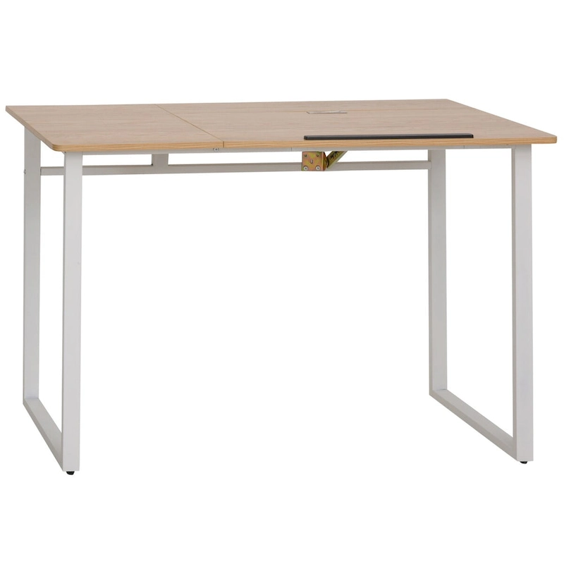 Modern Writing Table with Adjustable Tiltable Tabletop