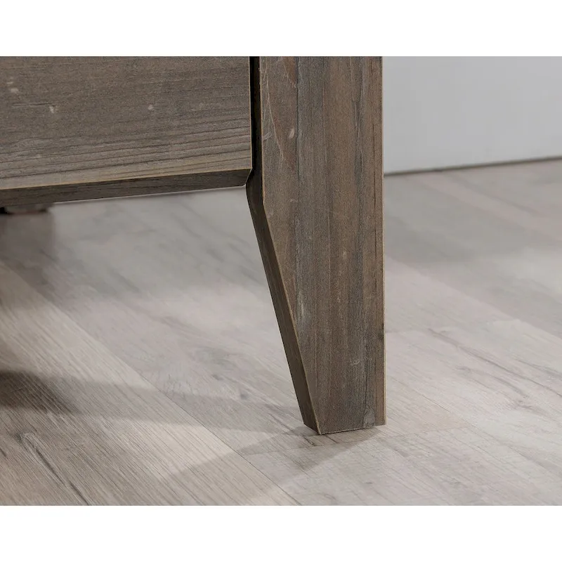 Lateral File Cabinet with Safety Interlock - Pebble Pine Finish