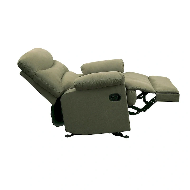 Pillow Top Arms Recliner with Tufted Back