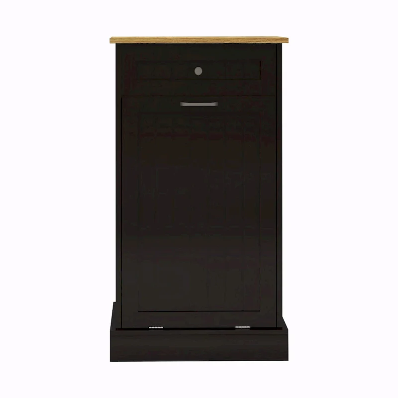1-Drawer, 1-Compartment Tilt-Out Trash Cabinet - Kitchen Trash Cabinet