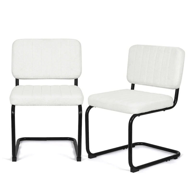 Dining Chairs Set of 2,Upholstered Comfy Sturdy Side Chair