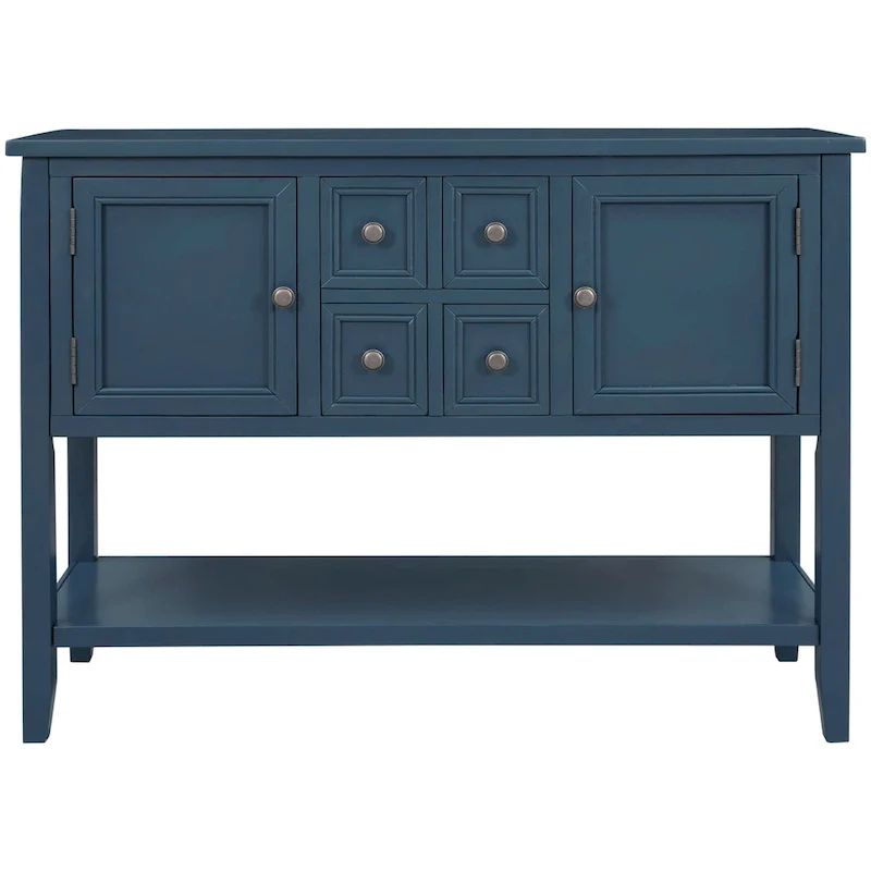 Buffet Sideboard Console Table with Bottom Shelf