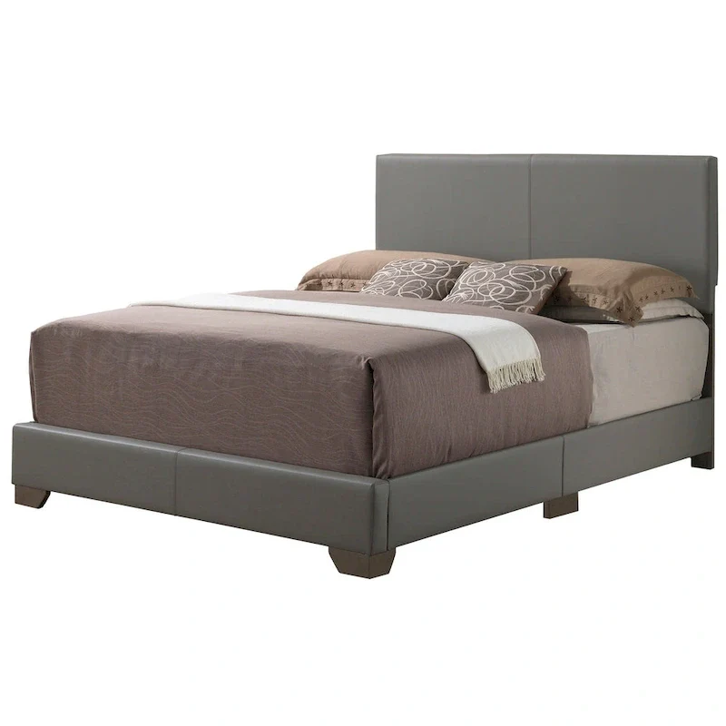 Aaron Upholstered Queen Panel Bed