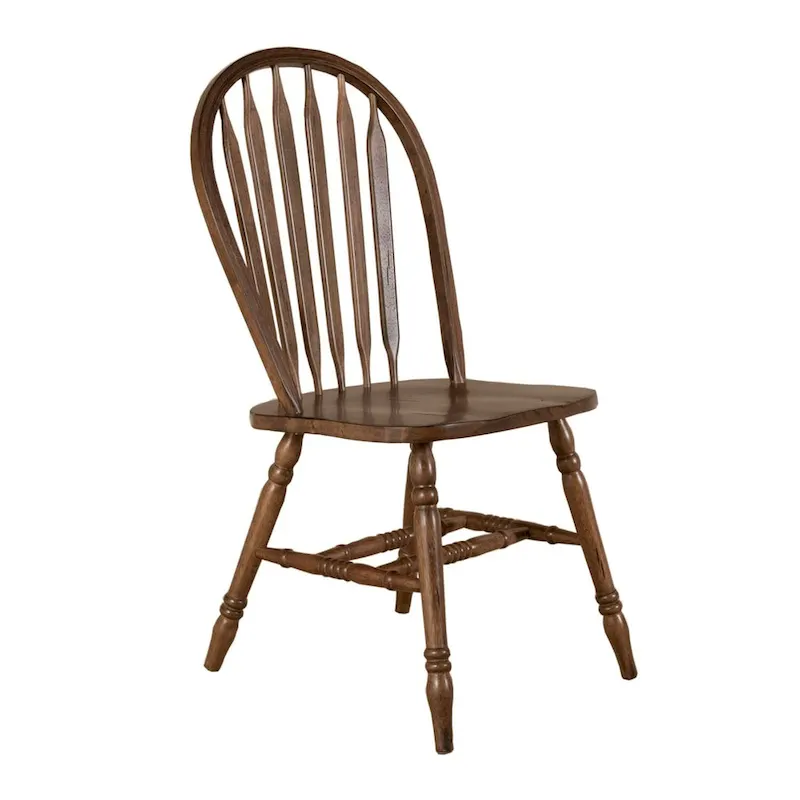 Carolina Crossing Antique Honey Finish Windsor Dining Chair (Set of 2)