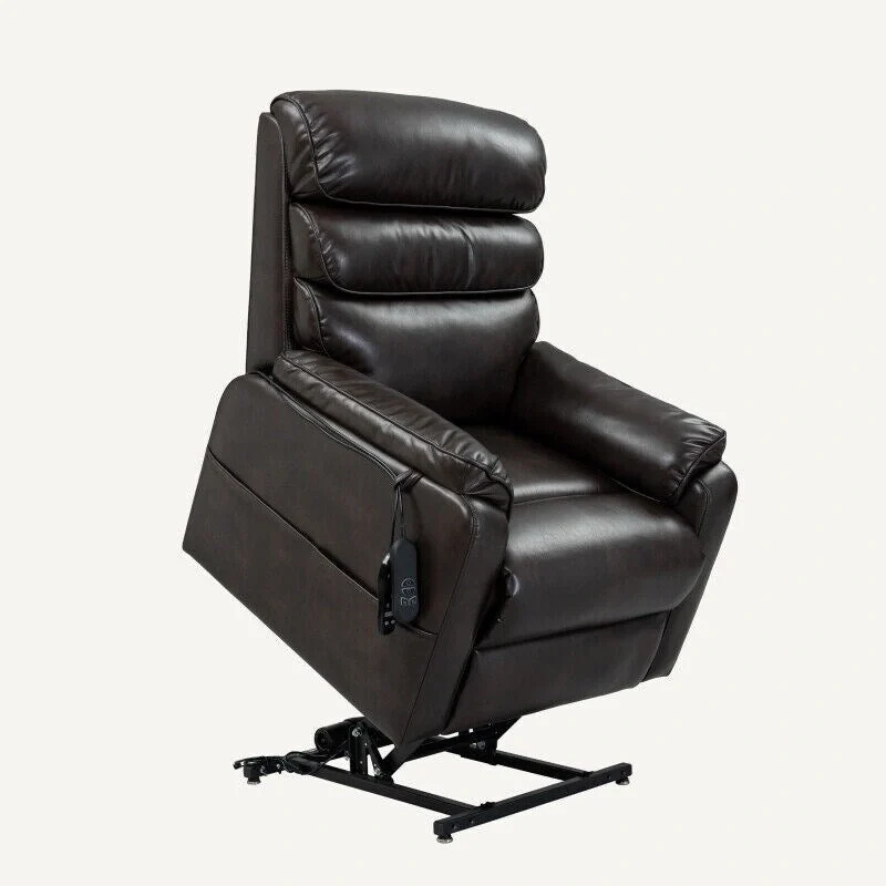 FlexiSpot Dual Motor Massage and Heat Power Lift Recliner Chair with Adjustable Headrest for Elderly