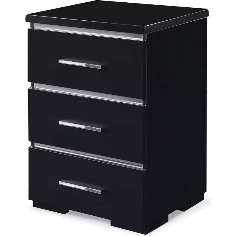 Belmont 3 Drawer Nightstand - Finch