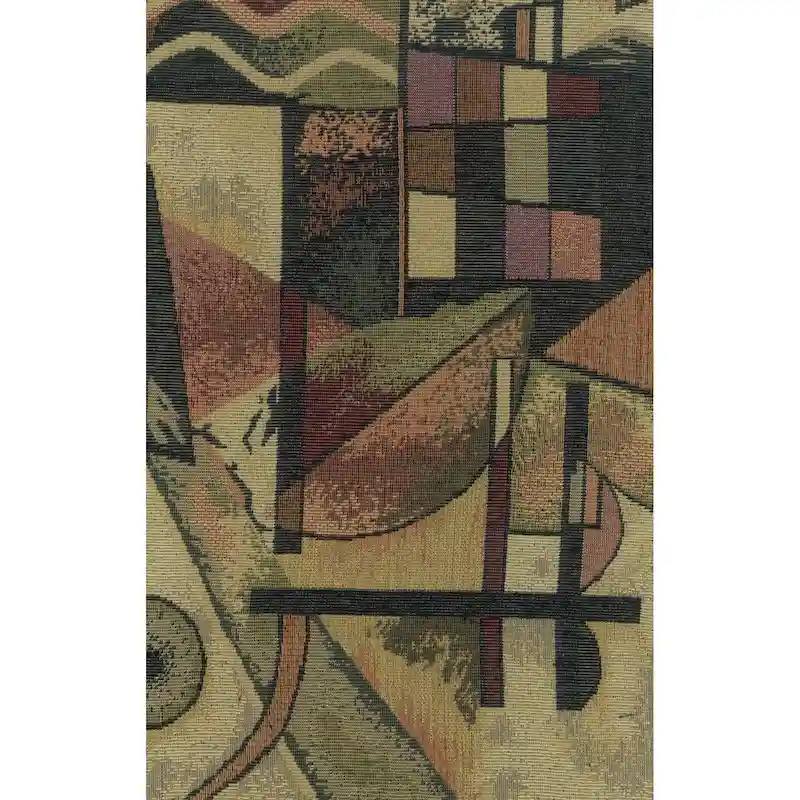 Bali Rattan Double Papasan Chair with Tapestry Cushion