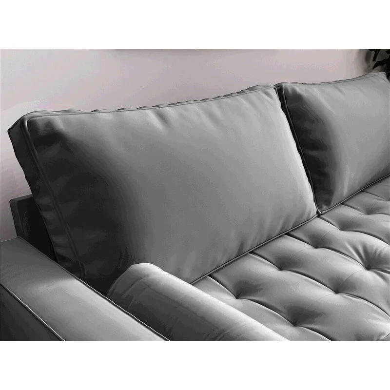 Mac Velvet Mid-century Style Sofa