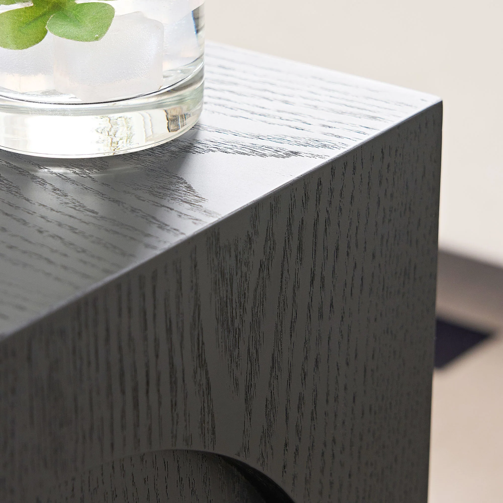 Walker Edison | Curve Design Square Side Table