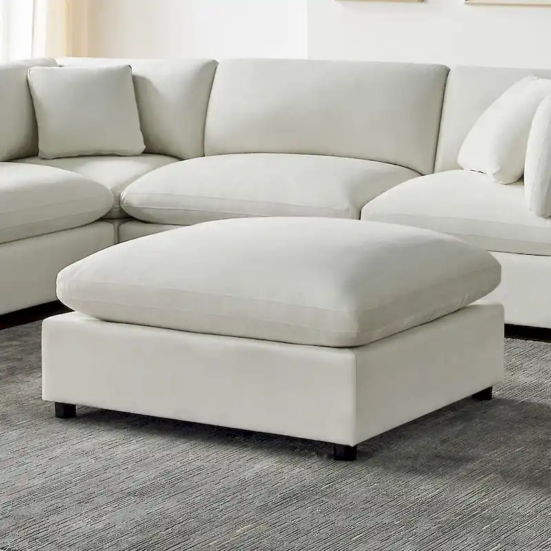 Cambrai 40 in. Square Ottoman by Greyson Living