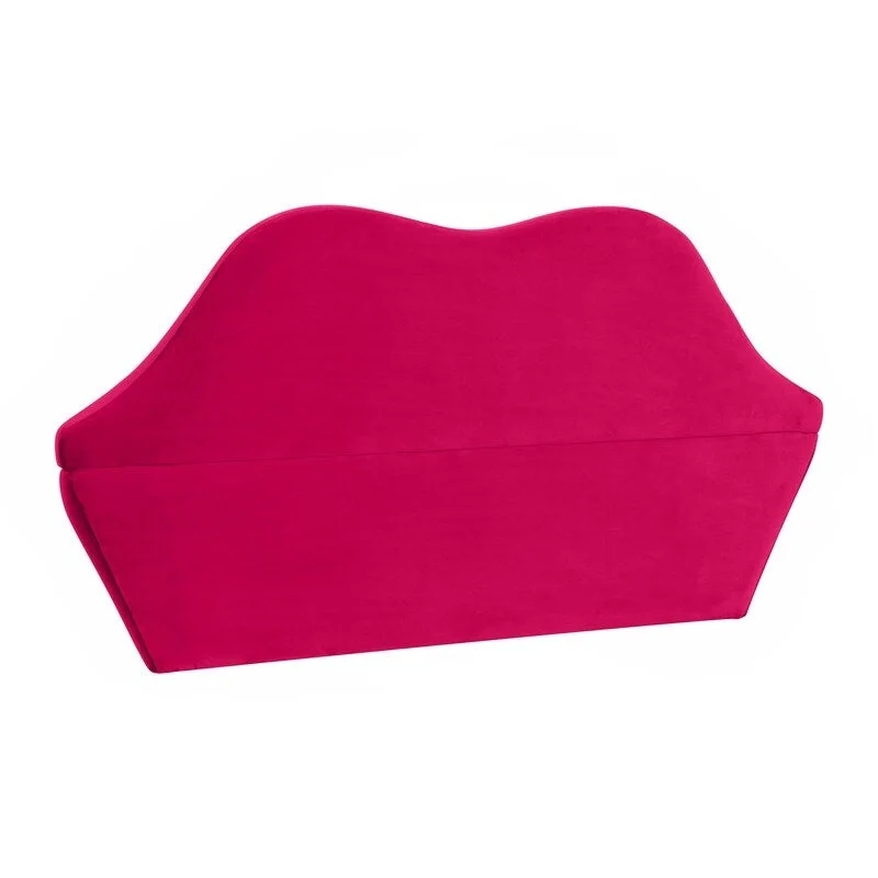 Lips Velvet Settee - 67.7W x 29.1D x 36H