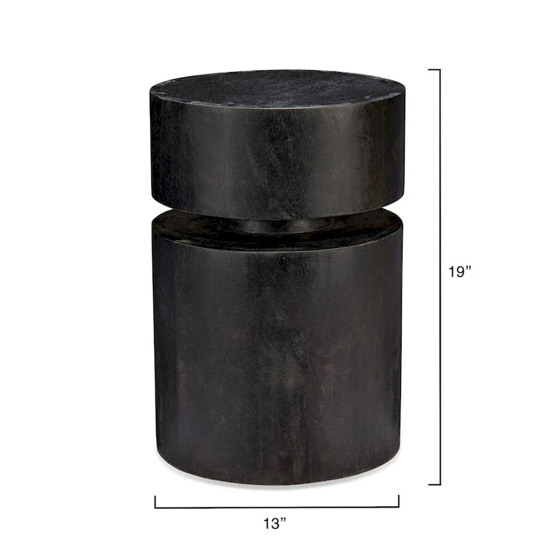 Dylan Wood Round Side Table