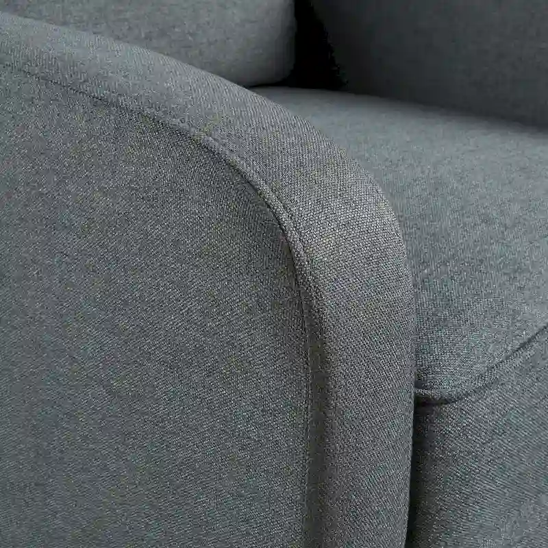 Nievis Tufted Fabric Recliner by Christopher Knight Home