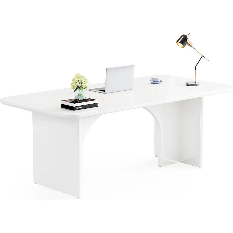 63 Executive Desk, Large Computer Desk Modern Home Office Desk