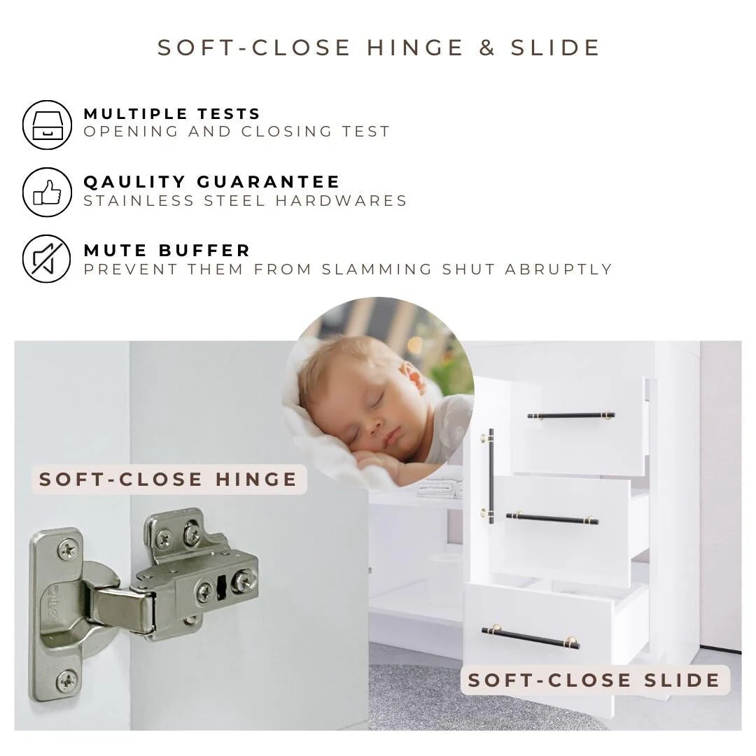 Eliza 72'' Freestanding Vanity with Double Sink