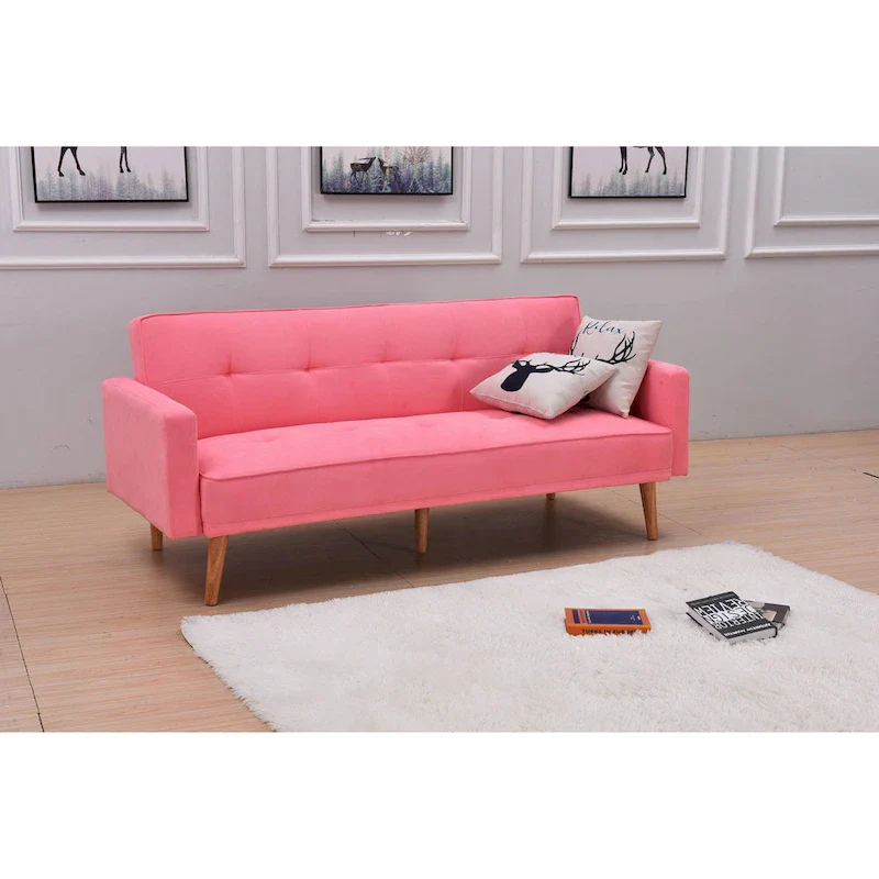 Velvet Wingback Push Back Recliner Chair