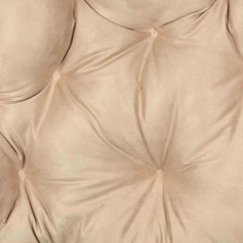 Klear Vu Solid Micro Suede Thick and Fluffy Replacement Papasan Chair Cushion