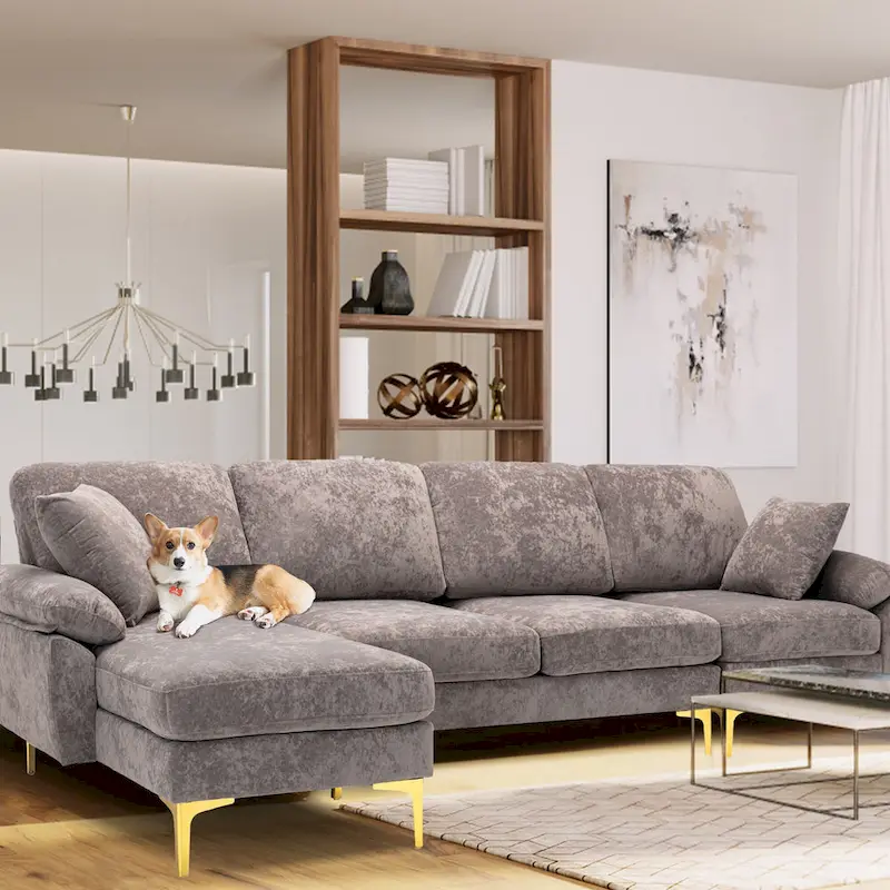 Kata 115 Sectional Sofa with Ottman