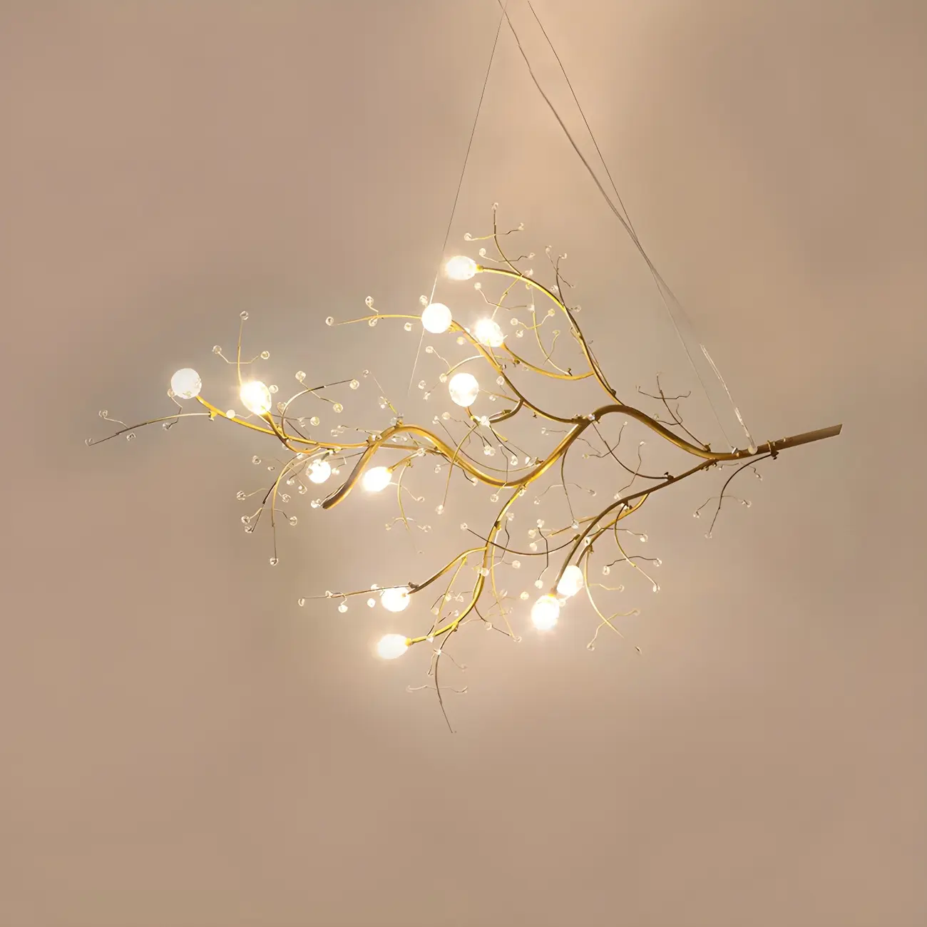 Modern Metal Branch LED Pendant Chandelier