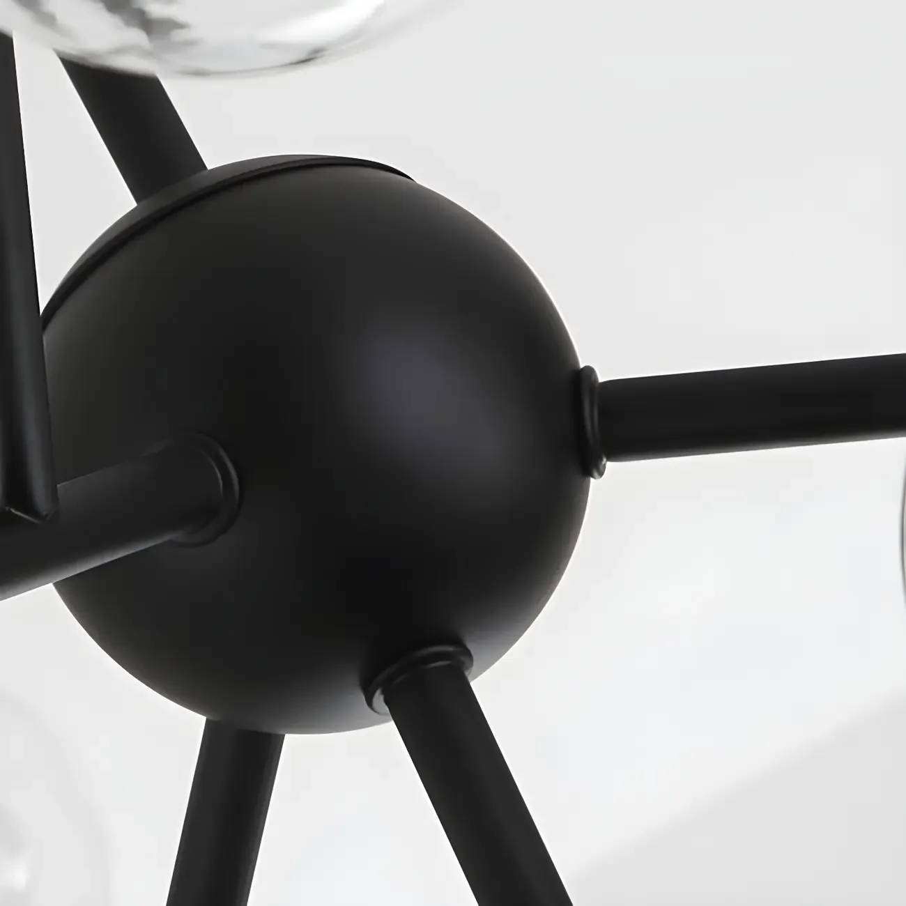 Adjustable Modern Globe Glass Sputnik Chandelier