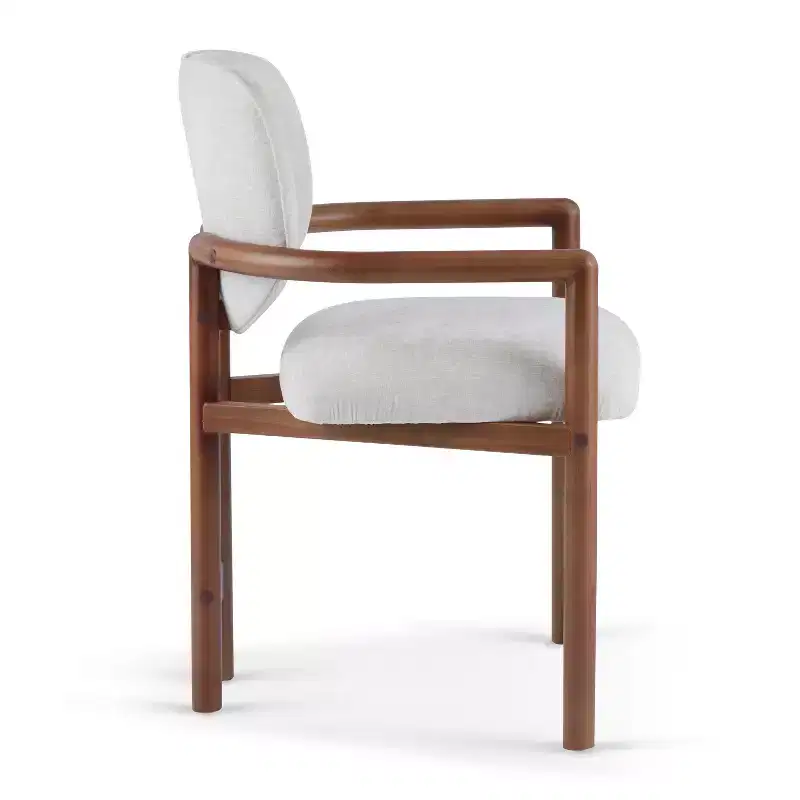 Christopher Knight Home Edge Modern Rubberwood Upholstered Dining Chairs (Set of 2)
