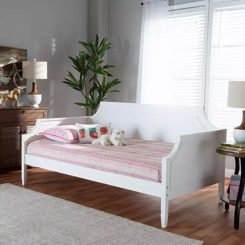 Baxton Studio Mariana Classic and Traditional Wood Daybed