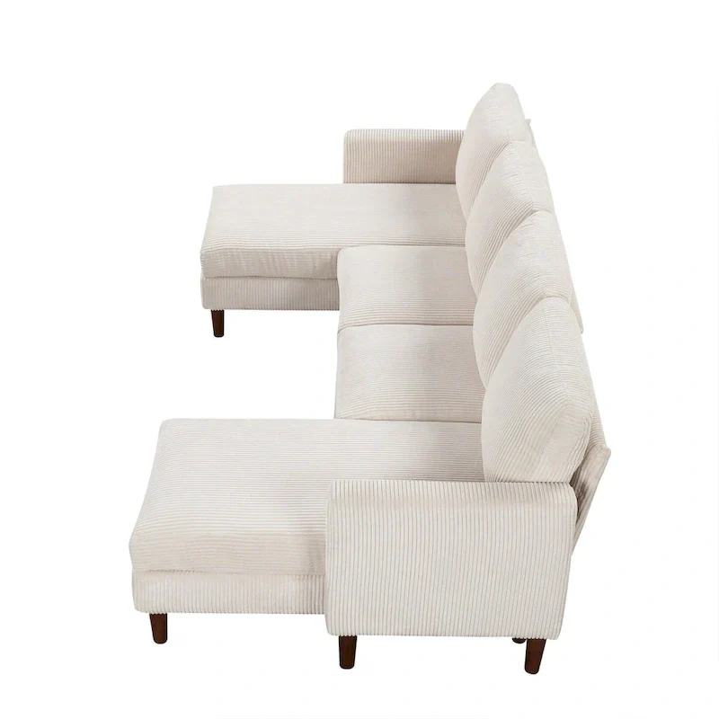 103W U-shaped Cushion Combination Sofa,