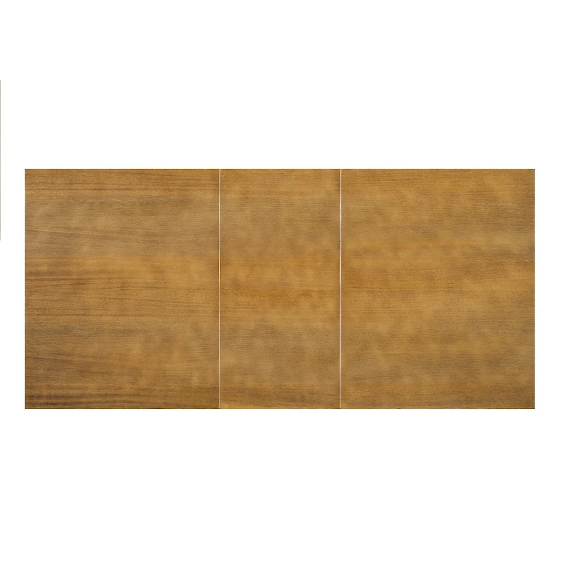 6-Piece Farmhouse Extendable Dining Set with Leaf & Bench