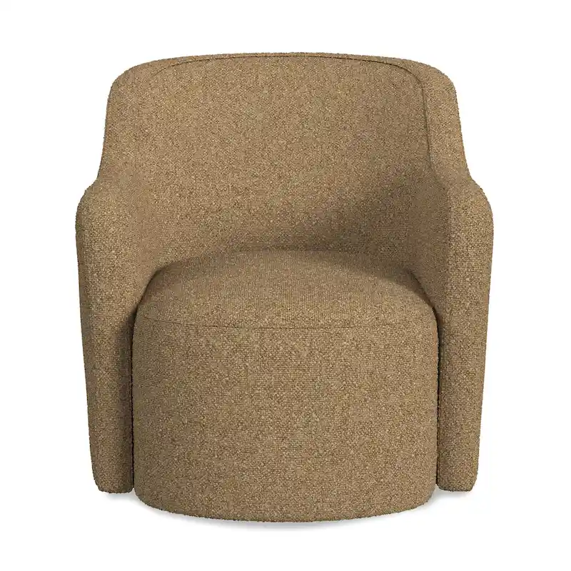 HomePop Upholstered Swivel Accent Chair