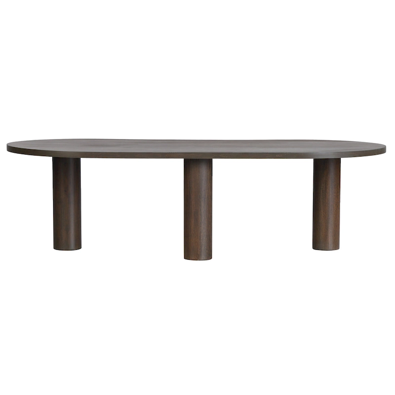 Kali Oval Mango Wood Coffee Table by East at Main