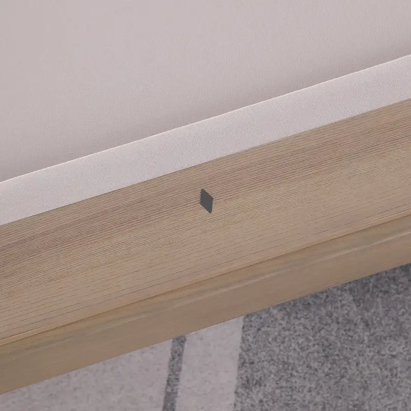 Olivia 8ft Driftwood Ash Billiard Slate Pool Table with Dining Top