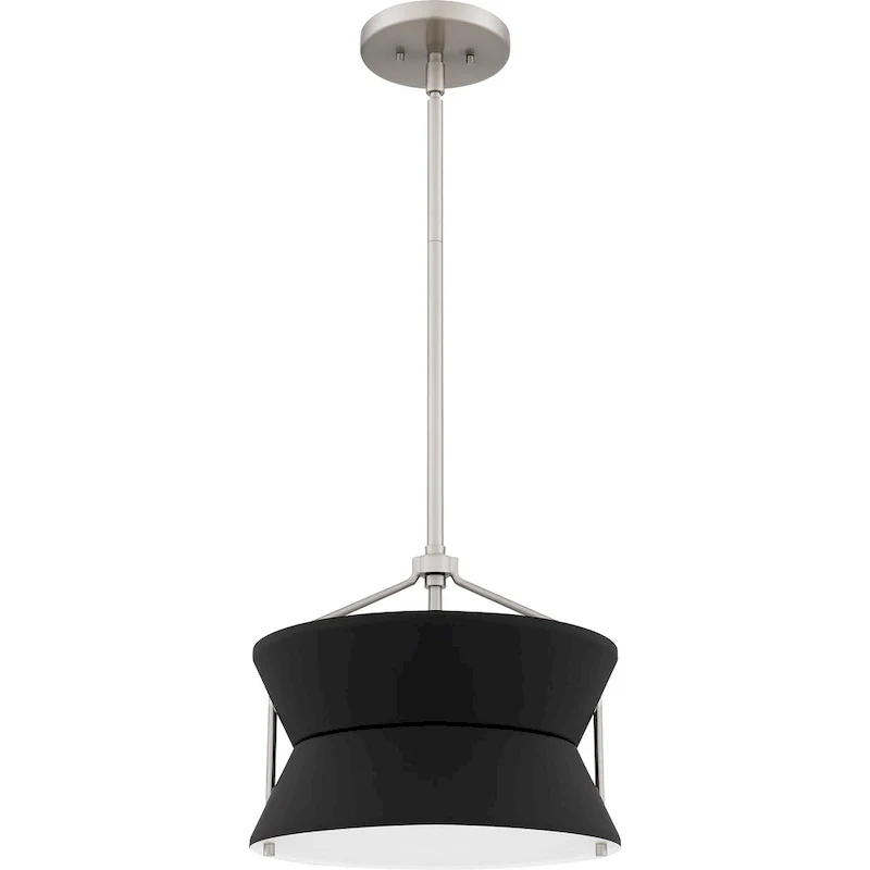 Nira 2-Light Brushed Nickel Pendant Light