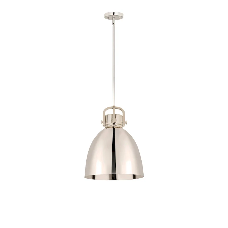 Innovations Lighting Newton Metal Bell - 1 Light 14  Stem Hung Pendant