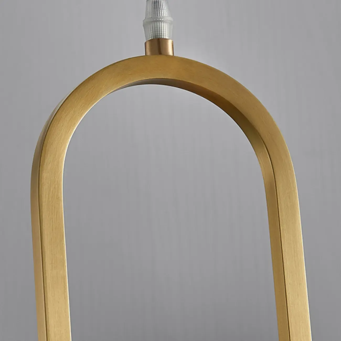 Adjustable Stone Metal Cylinder Pendant Light