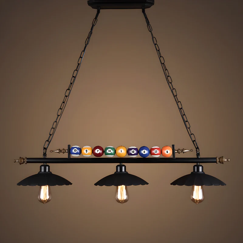 Industrial Adjustable Kitchen Island Pendant Light Snooker Decor