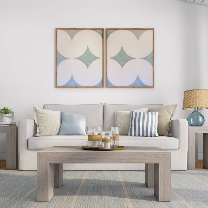 Plank and Beam Modern Rectangular Coffee Table - 40