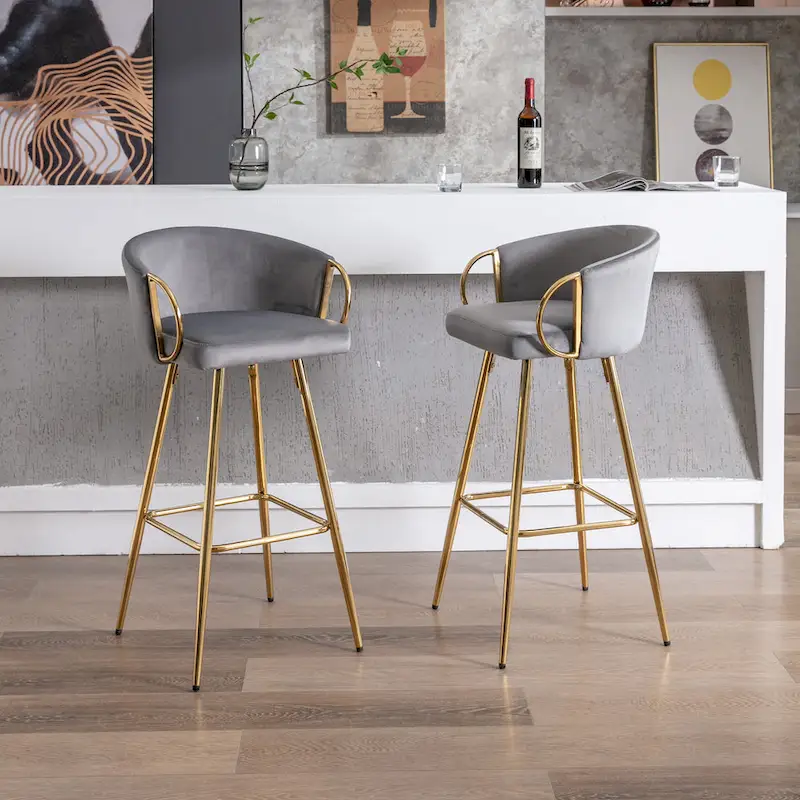 Set of 2 Bar Stools