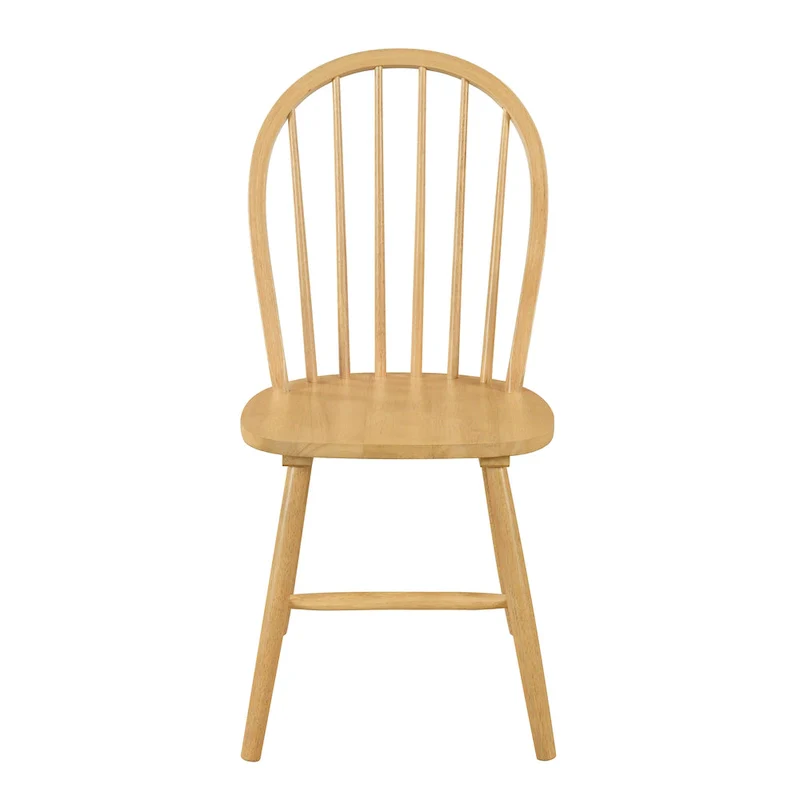 Declan Farmhouse High Back Spindle Dining Chairs (Set of 2) by Christopher Knight Home - 36H