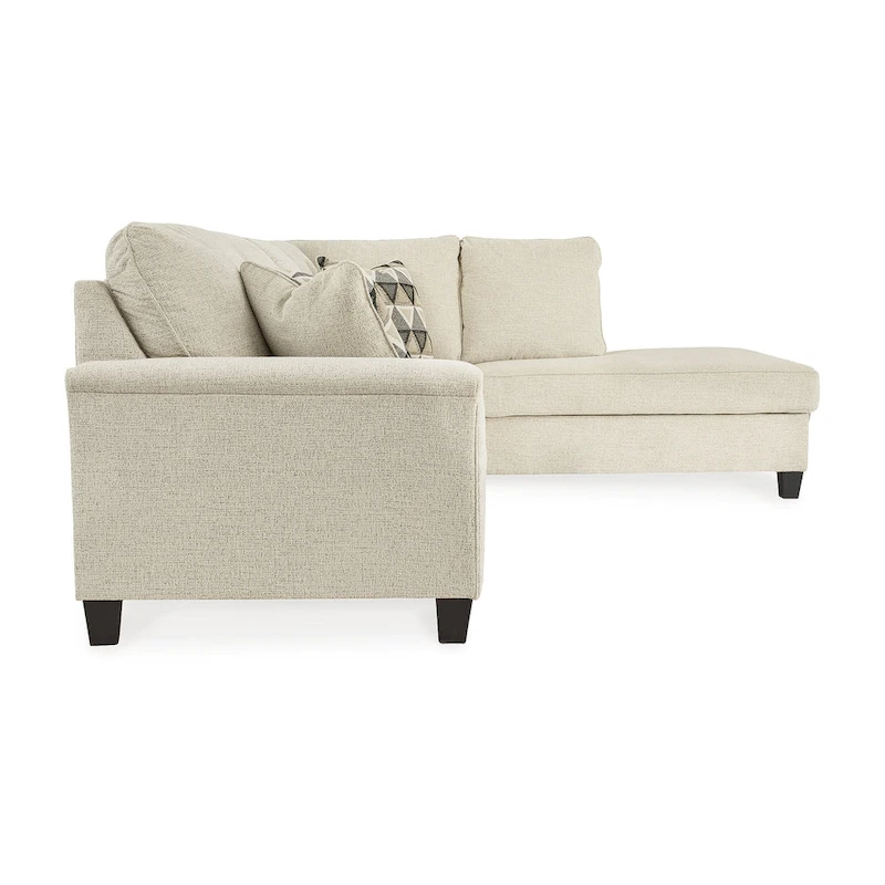 Signature Design by Ashley Abinger 2-Piece Sleeper Sectional with Chaise - 116 W x 91 D x 39 H