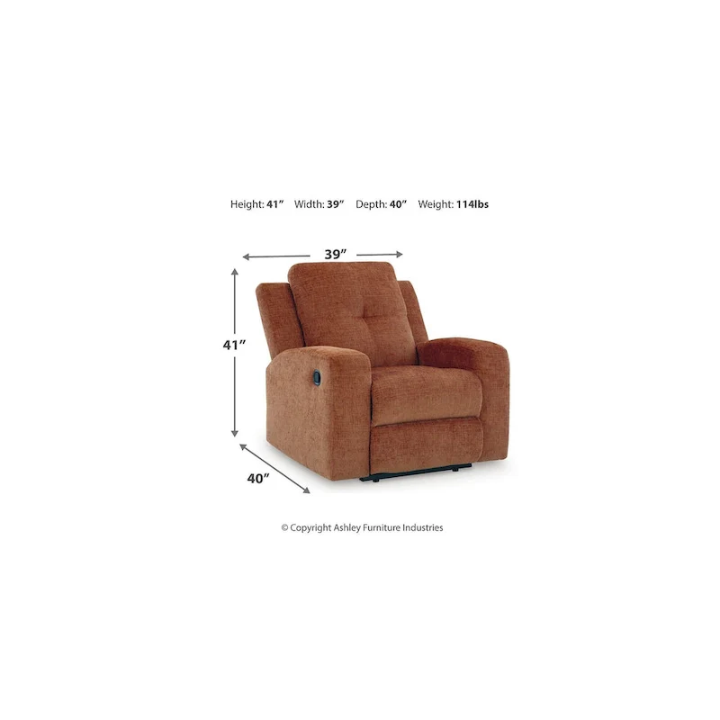 Zero Wall Recliner