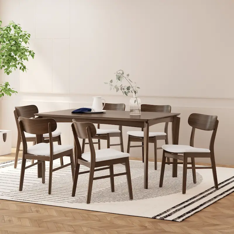 Ballantrae Wood 7 Piece Dining Set by Christopher Knight Home