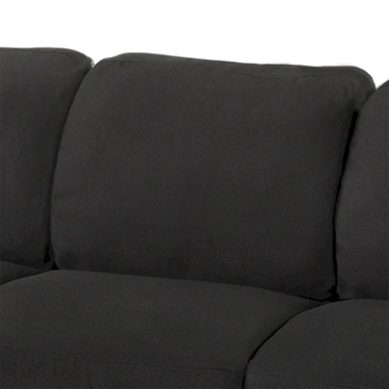 Linen Fabric 3-Seater Sofa