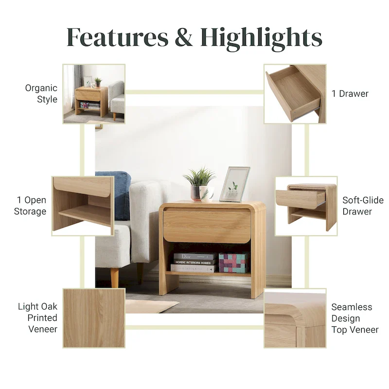 Side/End Table with 1 Drawer