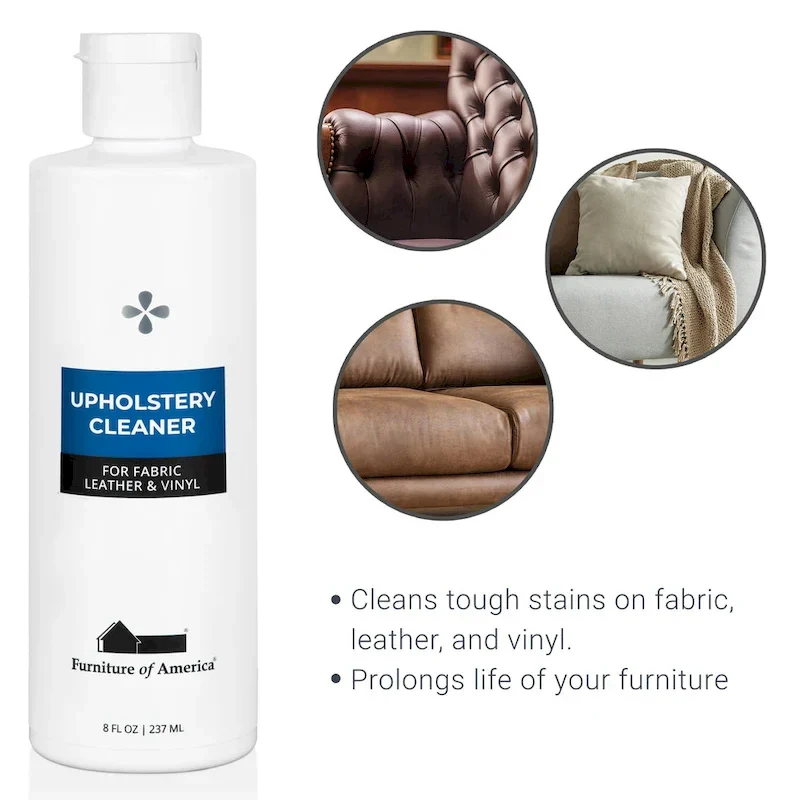 Furniture of America Glim Art Deco 3-Piece Shell Tufted Upholstered Bedroom Set