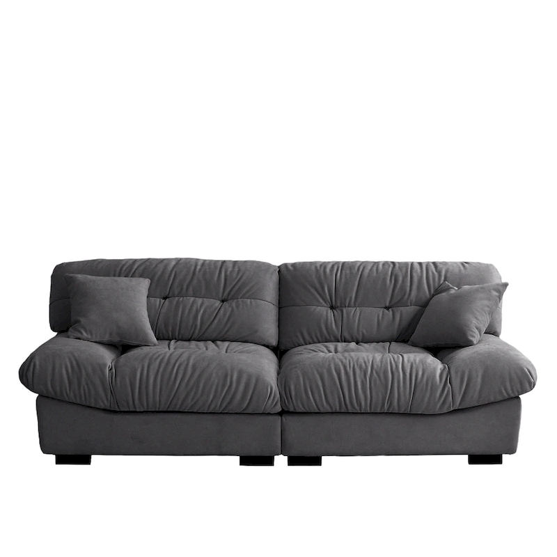 89 Tufted Sofa Cloud Shaped Couch